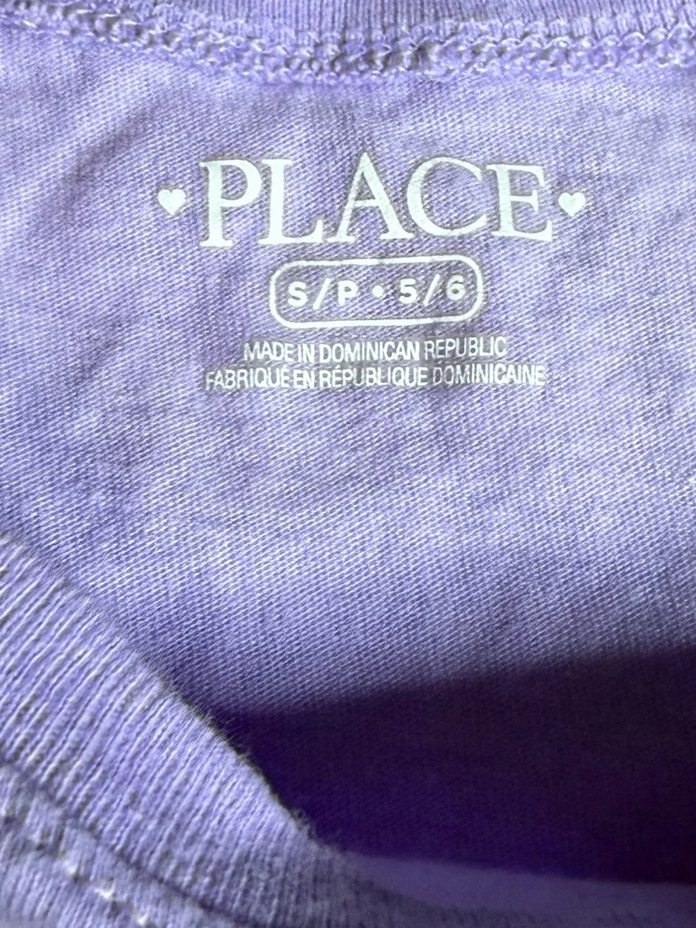 The Children's Place Lavender Kitten Graphic Tee